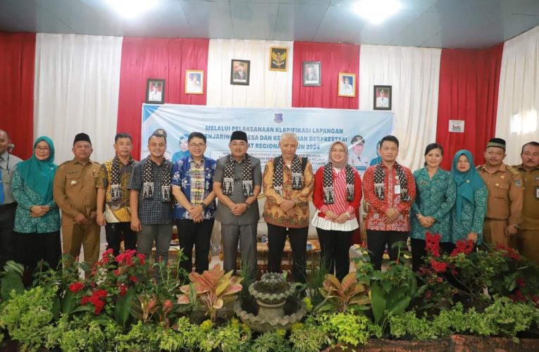 Bupati Tanjabbar Sambut Kunjungan Ketua Tim Klarifikasi Lomba Kelurahan Tingkat Regional