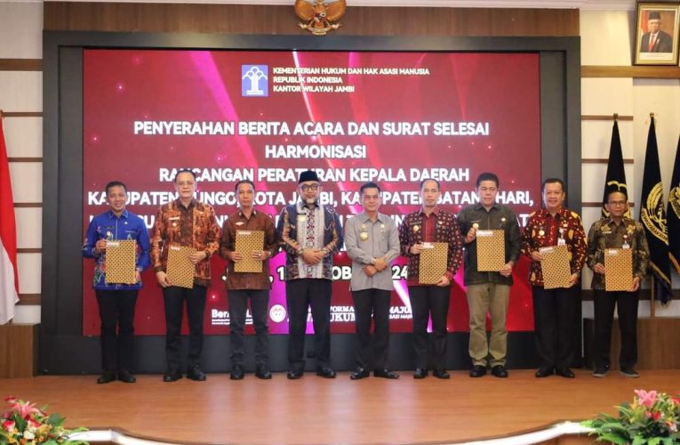 Pjs. Bupati Tanjabbar Dukung Penuh Harmonisasi Peraturan Daerah