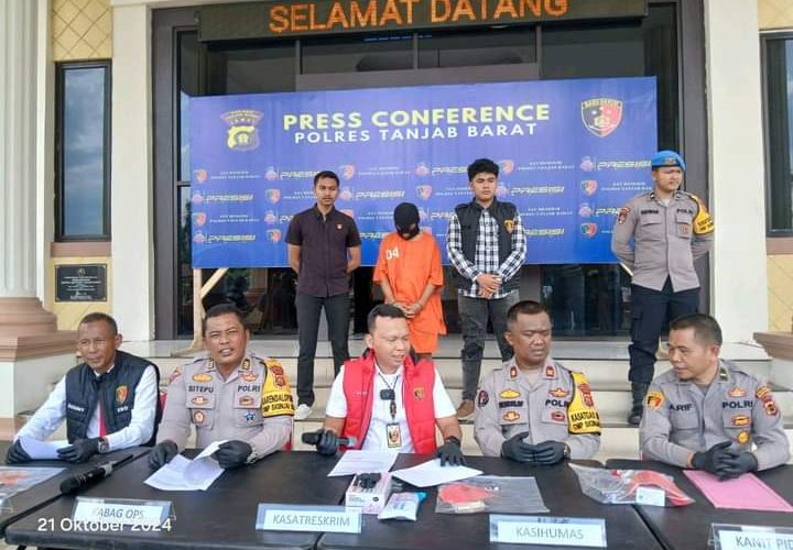 Curi Tas Dalam Masjid, Warga Pulau Kijang Diamankan Polres Tanjab Barat