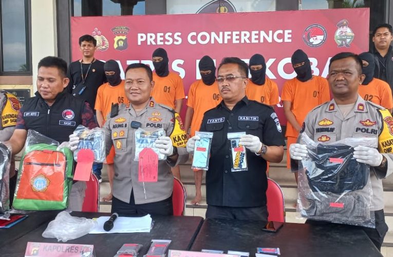 Diduga Jaringan Internasional, Satnarkoba Tanjab Barat Berhasil Amankan 3 Kg Sabu dan 6 Tangkap Orang Tersangka