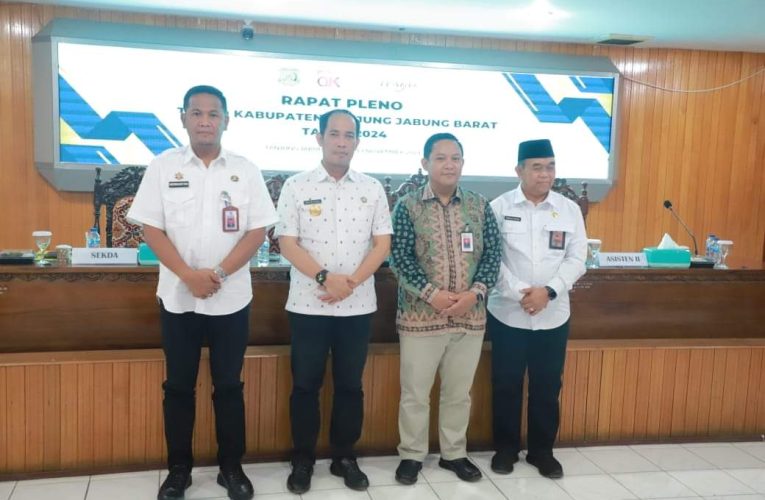 Pjs Bupati Tanjabbar Resmi Membuka Rapat Pleno TPAKD Tahun 2024