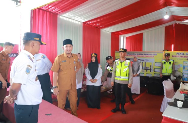Pantau Stabilitas Harga Jelang Nataru, Sekda Tanjab Barat Sidak Pasar di Parit Dua