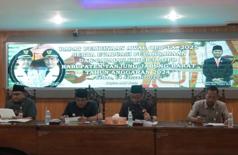 Evaluasi 2024, Bupati Tanjab Barat Serukan Langkah Strategis untuk 2025
