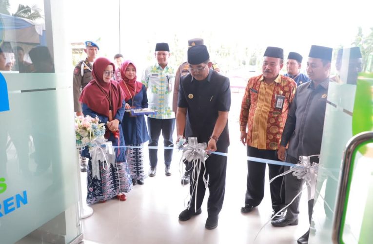 Tingkatkan Kesehatan Masyarakat, Bupati Anwar Sadat Resmikan Puskesmas Sungai Saren yang Baru