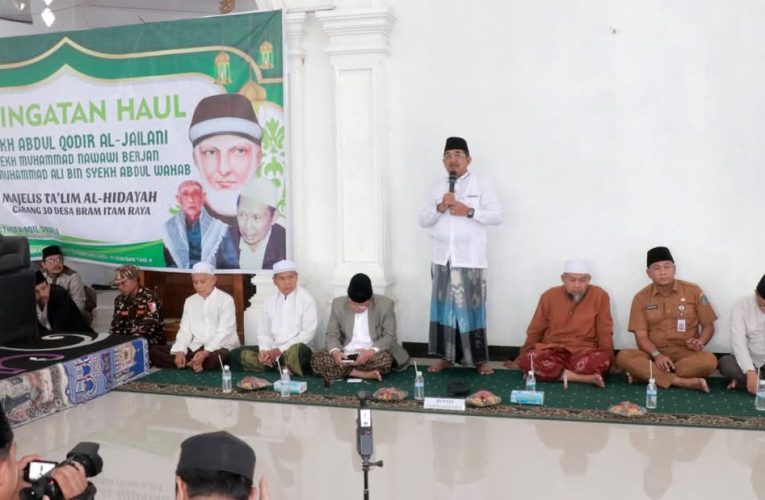 Haul Syekh Abdul Qadir Al-Jailani, Bupati Anwar Sadat: “Generasi Muda Harus Meneladani Ajaran Ulama”