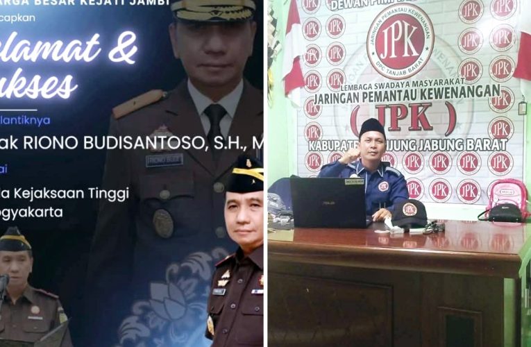 Riono Budisantoso Nahkodai Kejati DIY, LSM JPK Yakin Akan Ada Angin Segar Penegakan Hukum
