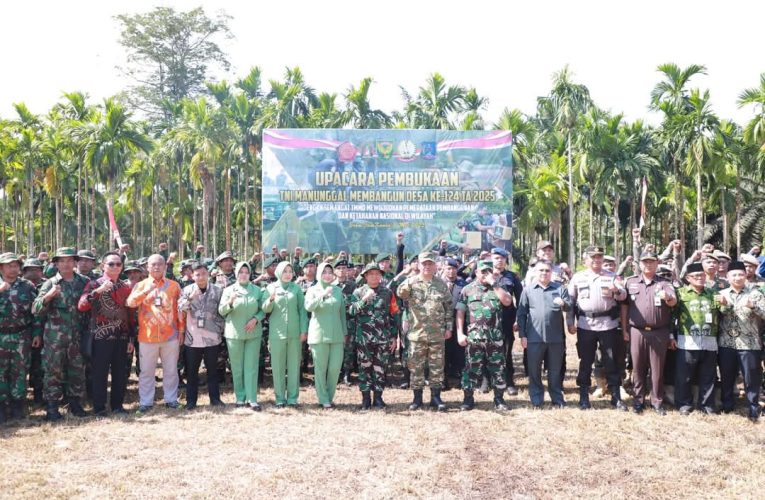 TMMD ke-124 Diresmikan, DPRD: Ini Langkah Konkret Bangun Daerah dari Pinggiran