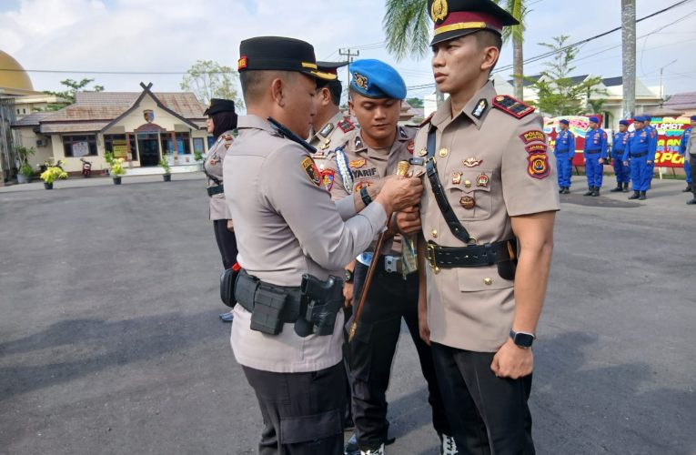 Mutasi Jabatan di Polres Tanjab Barat, Kapolres Minta Sinergi dan Pendekatan Humanis