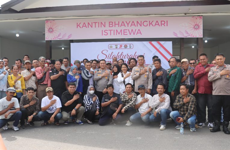 Hari Bhayangkara ke-79, Polres Tanjab Barat Gelar Silaturahmi Bersama Insan Pers: Wujudkan Kamtibmas Istimewa