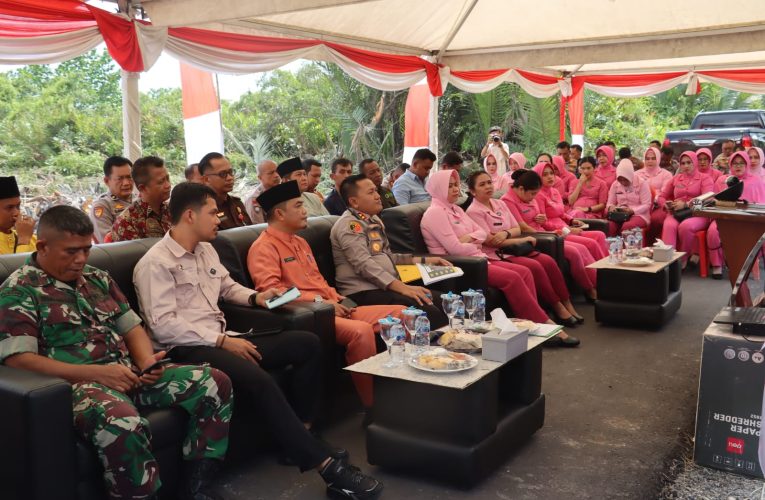 Polres Tanjab Barat Bangun Pusat Gizi Anak, Kapolda Jambi Hadiri Virtual Groundbreaking