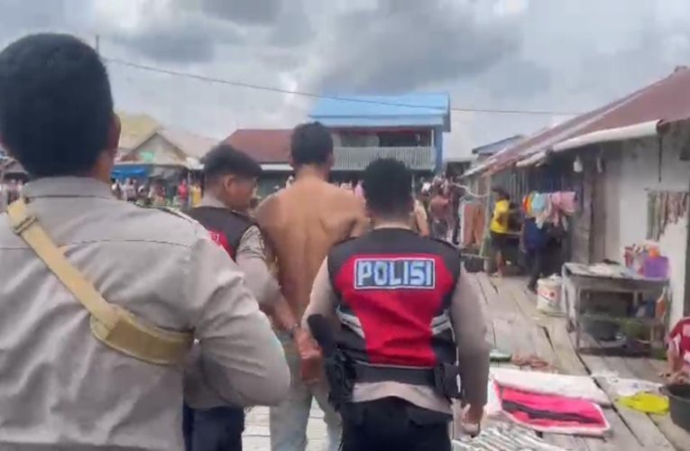Aksi Nekat Penikaman Siang Hari di Kuala Tungkal, Pelaku Dibekuk Tanpa Perlawanan