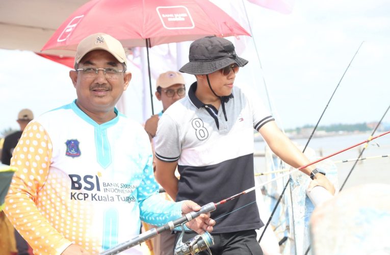 Semarak HUT RI dan Tanjab Barat, Pemkab Gelar Lomba Mancing Forkopimda dan OPD