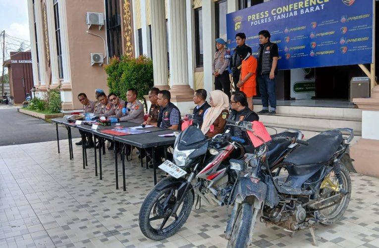 Polres Tanjab Barat Rekonstruksi 15 Adegan Pembunuhan Sadis dengan Senapan Angin
