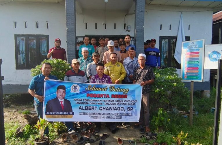 Albert Chaniago Gelar Reses, Serap Aspirasi Warga Desa Makmur Jaya